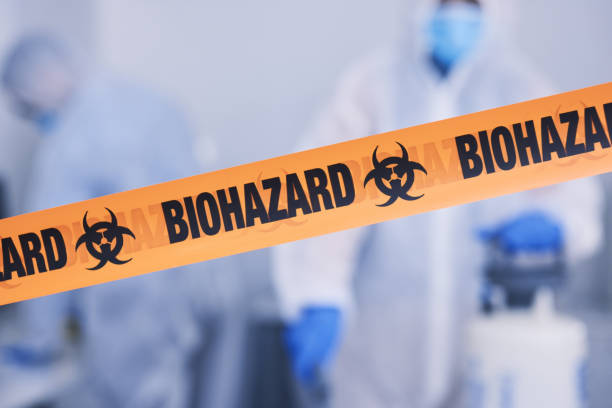 Professional Infectious Disease Decontamination technician working in East Meadow, NY